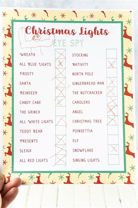 Free Printable Christmas Paper Games - Printable Online