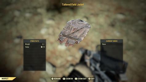 H: Tattered Field Jacket W: Offers : r/Market76