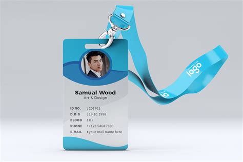 Employee ID Card Design | Stationery Templates ~ Creative Market