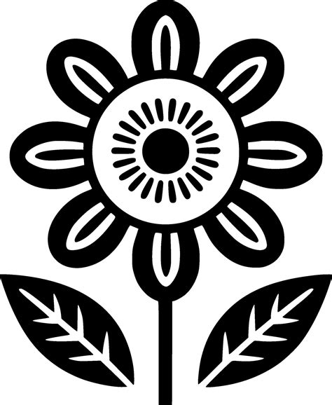 Flower - High Quality Vector Logo - Vector illustration ideal for T ...