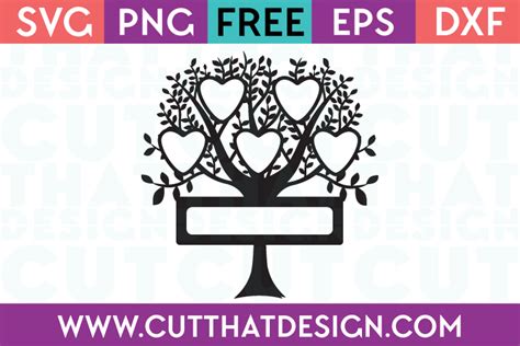 Family Tree Svg File Cricut