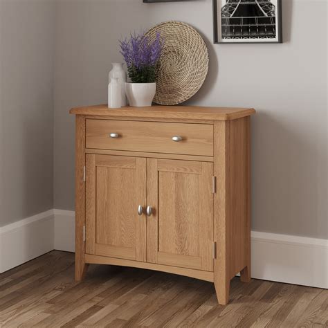 Oak City - Oakland Modern Oak Small Sideboard - Furniture World