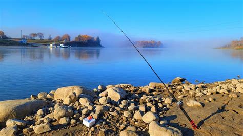 Shore Fishing on the Beautiful North Saskatchewan River (Cecil Ferry ...