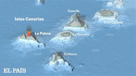 Un punto caliente bajo Canarias alimenta el volcán de La Palma y creará ...