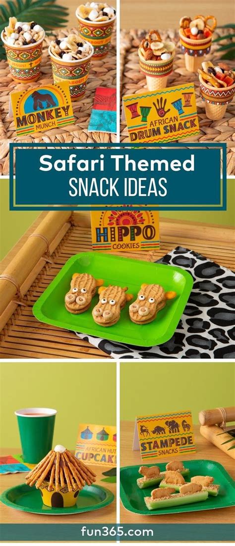 These snack ideas will bring you directly to the adventures in our VBS ...