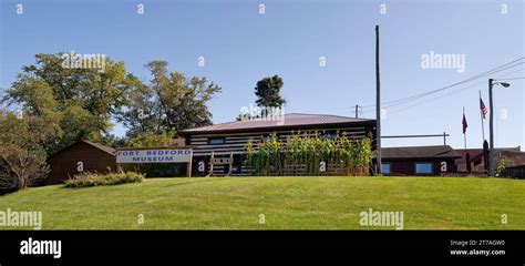 Bedford, PA - Sept. 27, 2023: The Fort Bedford Museum includes ...