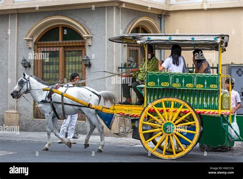 Kalesa at Intramuros, Manila, Philippines Stock Photo - Alamy