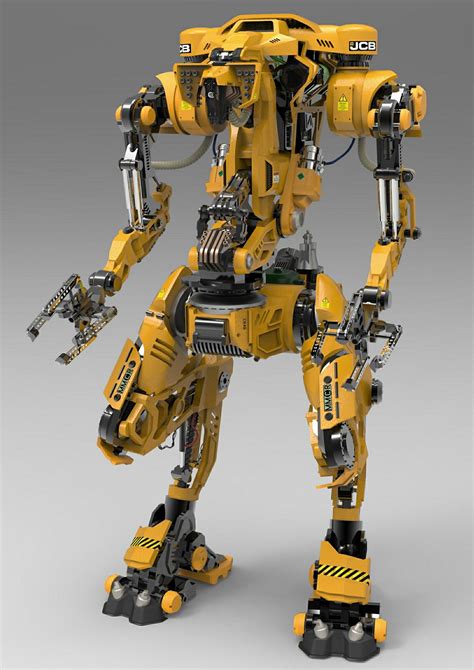 ArtStation - Sci-fi Construction Robot Concept, Marcus Johnson | Robots ...