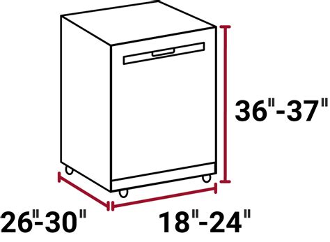 Standard Dishwasher Sizes Guide | KitchenAid