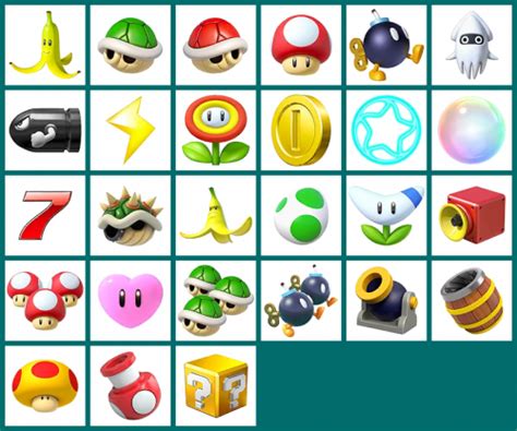 Create a Mario Kart Items Tier List - TierMaker