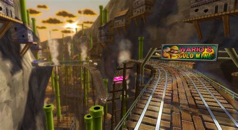 File:MKW Wario's Gold Mine Course Overview.png - Super Mario Wiki, the ...