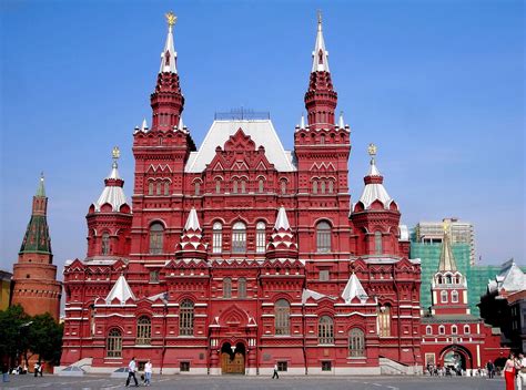 State Historical Museum in Red Square in Moscow, Russia - Encircle Photos