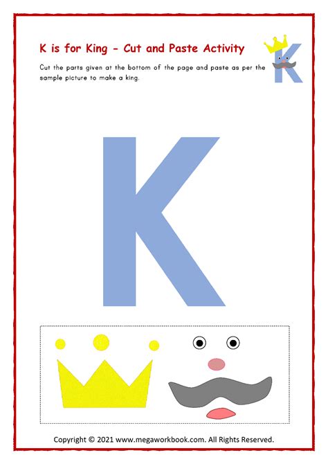 Letter K Worksheets - Letter K Activities For Preschoolers - Letter K ...