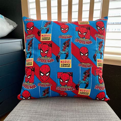 Spiderman Throw Pillow / Cushion / Cover | Etsy