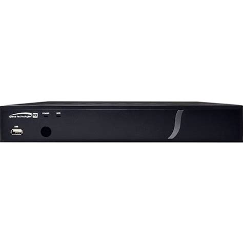 Speco D4VX 4MP 4-Channel HD-TVI DVR, 4TB HDD, Black (Replaces D4VT4TB)