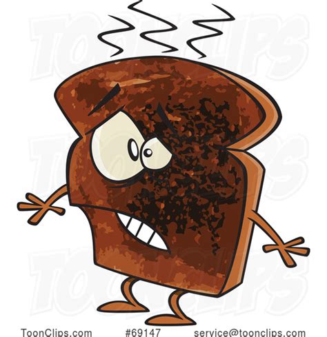 Cartoon Burnt Toast #69147 by Ron Leishman