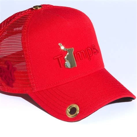 Tamps II. Red. By Red Monkey Lifestyle. | Baseball hats, Hats, Red