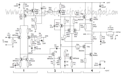 Class A Amplifier Circuit Diagram