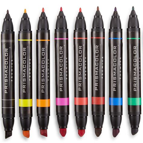 Amazon.com : Prismacolor 3611 Premier Double-Ended Art Markers, Fine ...