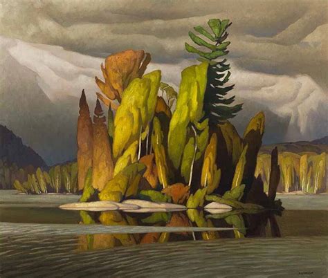 A. J. Casson (1898-1992), Canadian, Group of Seven. Little Island (1965 ...