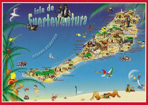 Fuerteventura Illustrated Map