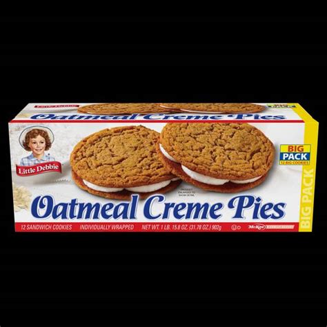 Little Debbie 12-Pack Oatmeal Creme Pies - 2430004301 | Blain's Farm ...