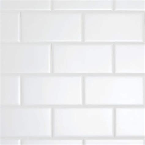 Daltile Restore Bright White 3 in. x 6 in. Ceramic Modular Wall Tile ...