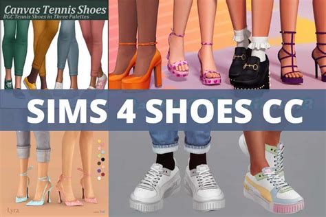 39+ Sims 4 Shoes CC: Sandals, Sneakers, Heels & More - We Want Mods