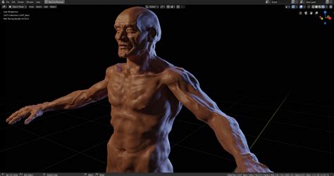 Blender 2.8 character project – Part 1 – Sculpting – Freestyle rough ...