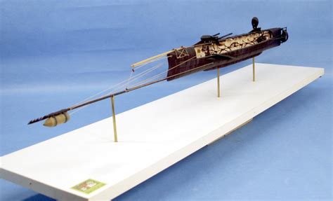 Cottage Industry Ships 1/24 H.L. Hunley Confederate Submarine Kit ...