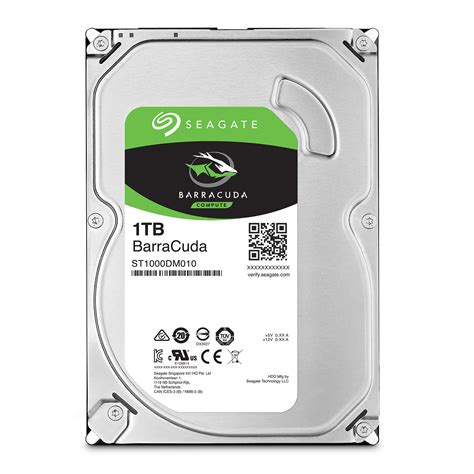 【ハードドラ】 Seagate BarraCuda 1TB Internal Hard Drive HDD ? 3.5 Inch SATA 6 ...