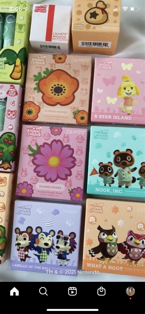 ColourPop AC line!!! : r/AnimalCrossing