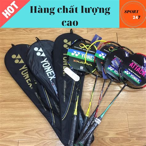 Vợt cầu lông Yonex Tặng (Cước+ Quấn cán vợt) Vợt cầu lông giá rẻ Lining ...