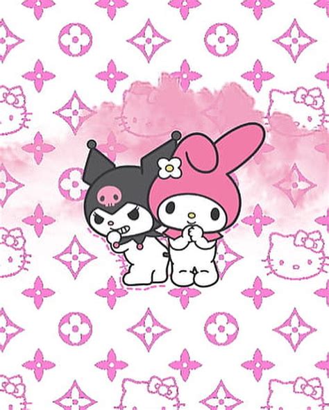 My Melody & Kuromi💗🖤 in 2023 | Hello kitty iphone wallpaper, Kitty ...