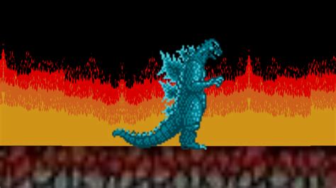 Godzilla NES Godzilla (cancelled project) by Gaming Homer