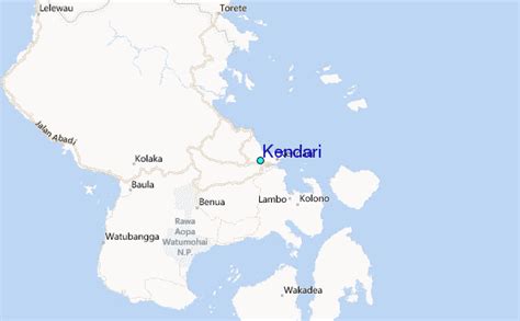 Kendari Tide Station Location Guide