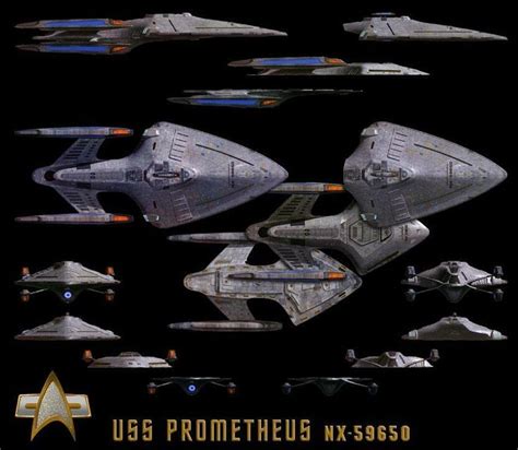 the uss promethus was designed to look like star trek ships