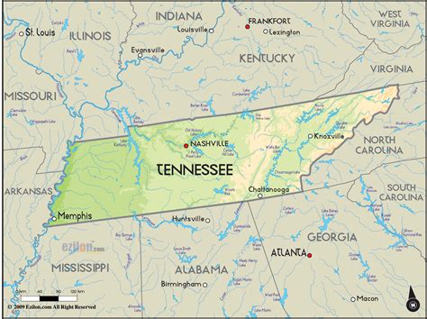 Map of Memphis Tennessee - TravelsMaps.Com