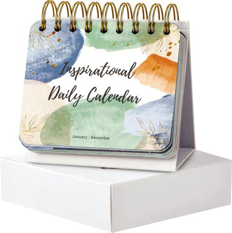 Amazon.com : Motivational & Inspirational Daily Calendar - Daily Flip ...