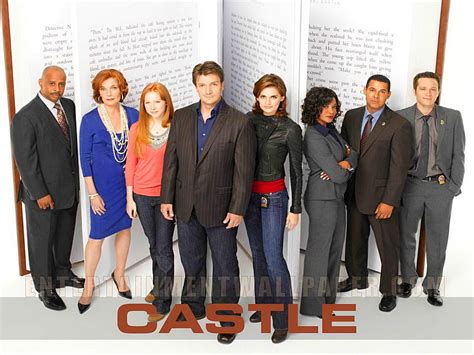 Castle, cast, writer detective, television series, romantic comedy, HD ...