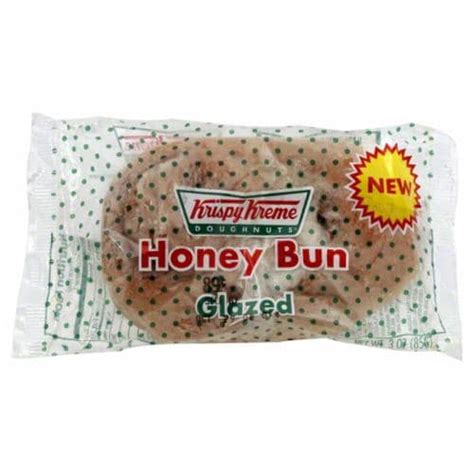 Krispy Kreme Glazed Honey Bun, 3 oz - Kroger