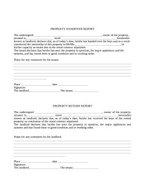 Property Handover Letter at in Word 2017-2024 Form - Fill Out and Sign ...