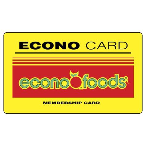 Econo Card Econo Foods Logo PNG Transparent & SVG Vector - Freebie Supply