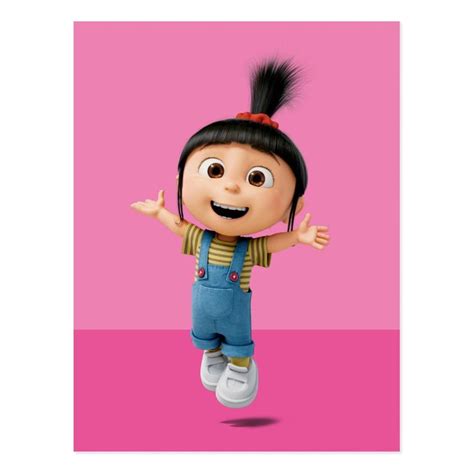 Despicable Me | Agnes Postcard | Zazzle | Cute cartoon wallpapers, Cute ...