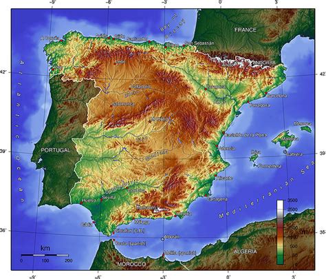 Mountain Ranges Of Spain