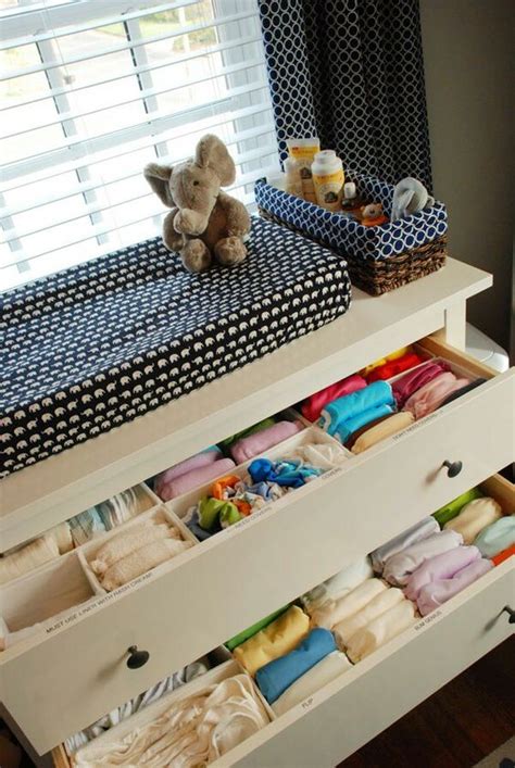 35 Cute Yet Practical Nursery Organization Ideas - DigsDigs