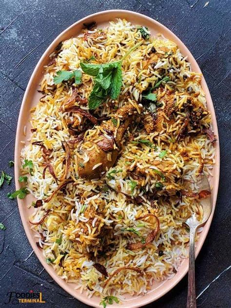 How to make Chicken Dum Biryani in Oven (Video) » Foodies Terminal