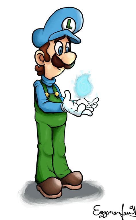 Super Mario: Ice Luigi by FrancoisL-Artblog on DeviantArt