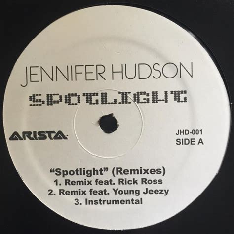 Jennifer Hudson – Spotlight (Remix) (Vinyl) - Discogs