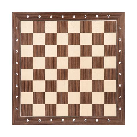 Woodronic 21" Professional Wood Chess Board, Tournament Chess Board ...